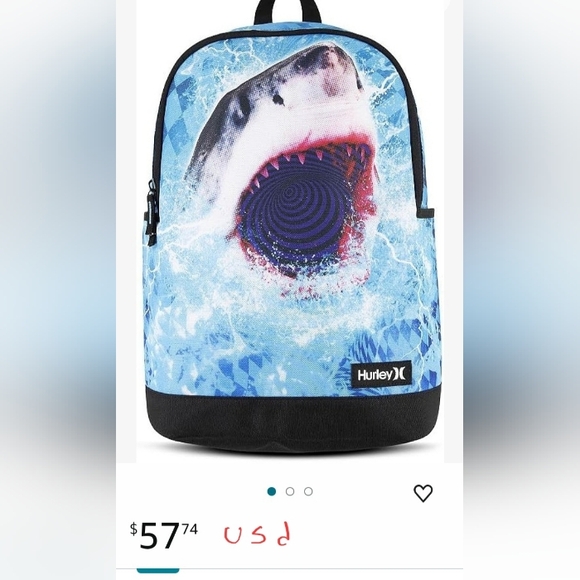 HURLEY  X BACKPACK    NWOT - Picture 14 of 16